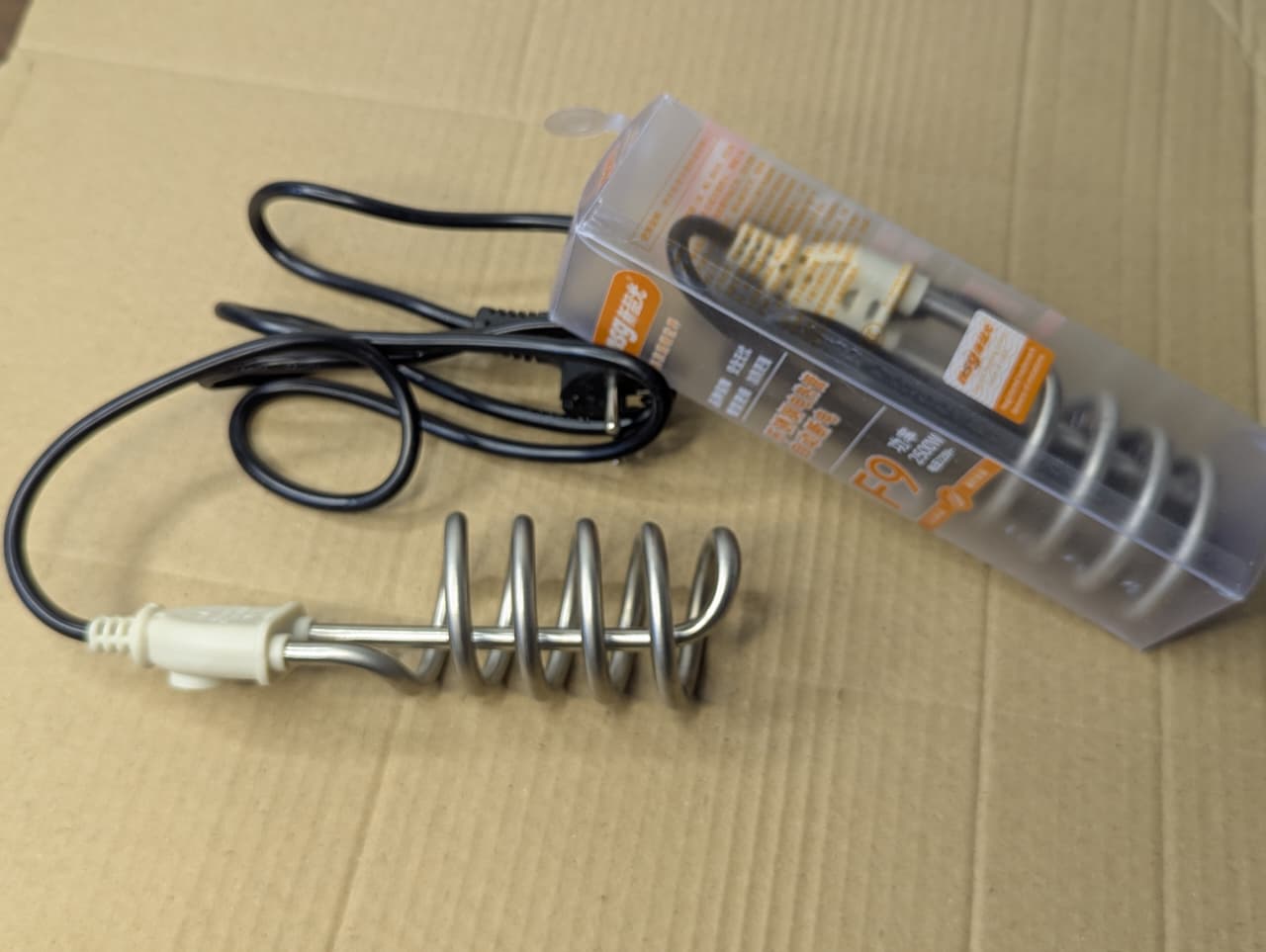 2500W F9 Imported Immersion Rod with Auto Sensor.